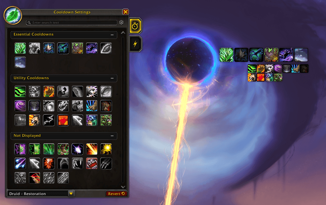 Spells — Cooldown Manager