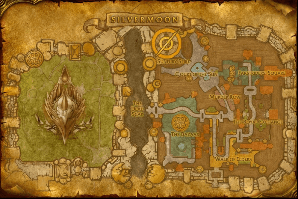 Capital City — Blood Elves