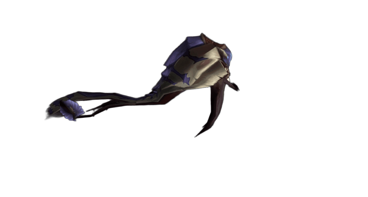 Manta Fatua Cavalcabile Blu
