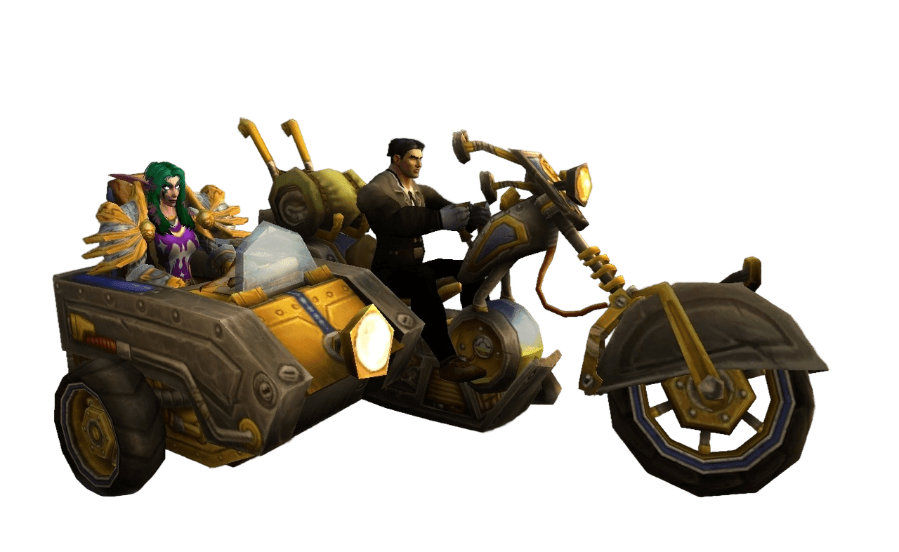 Chopper mit Chauffeur