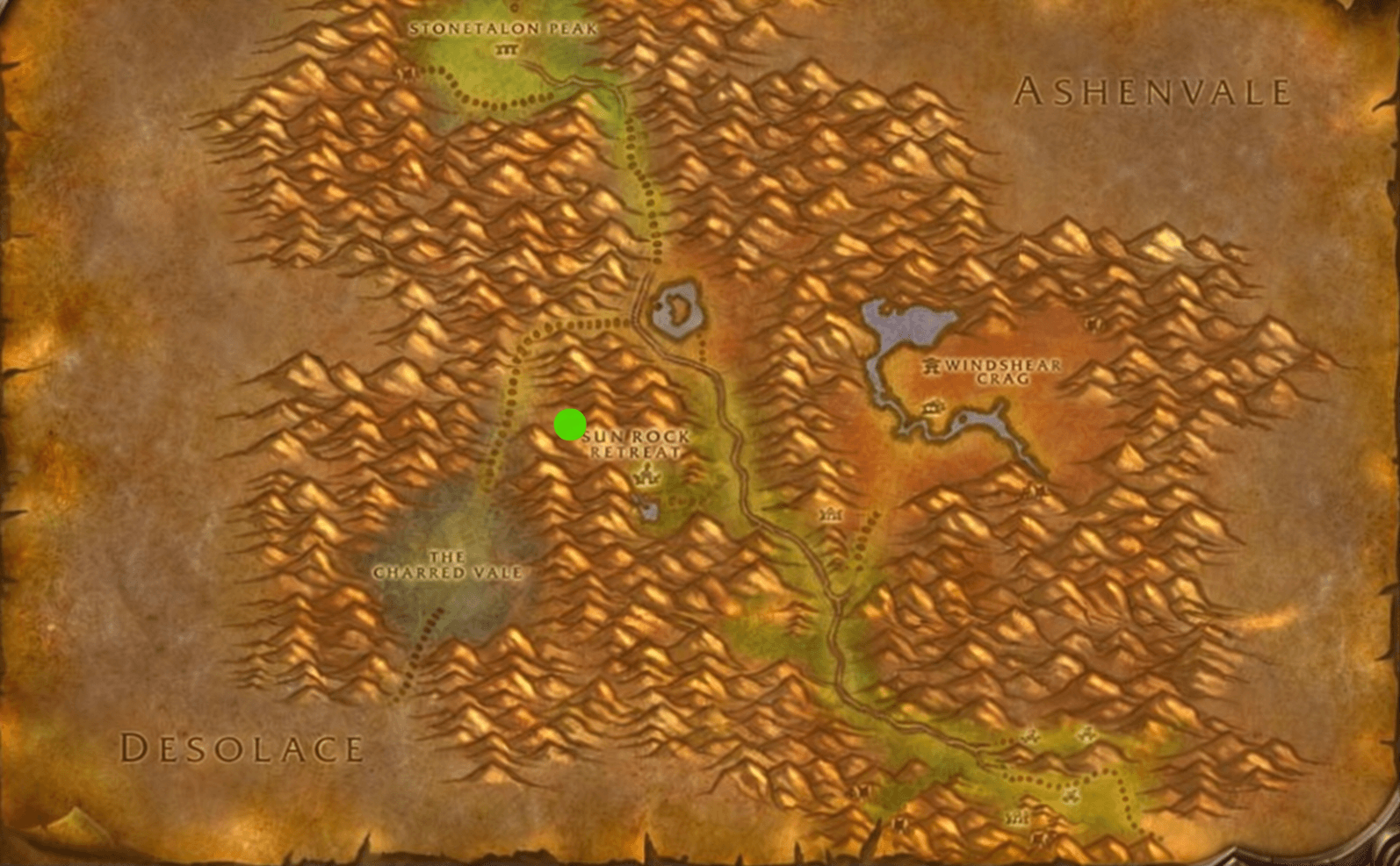 Stonetalon Mountains: camp and pocket lint