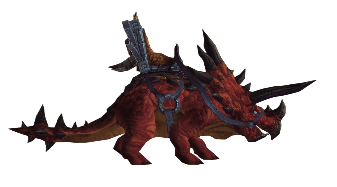 Crimson Primal Direhorn