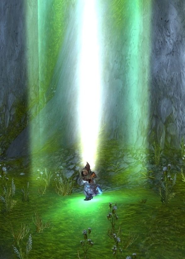 Druid and Priest Statue Set