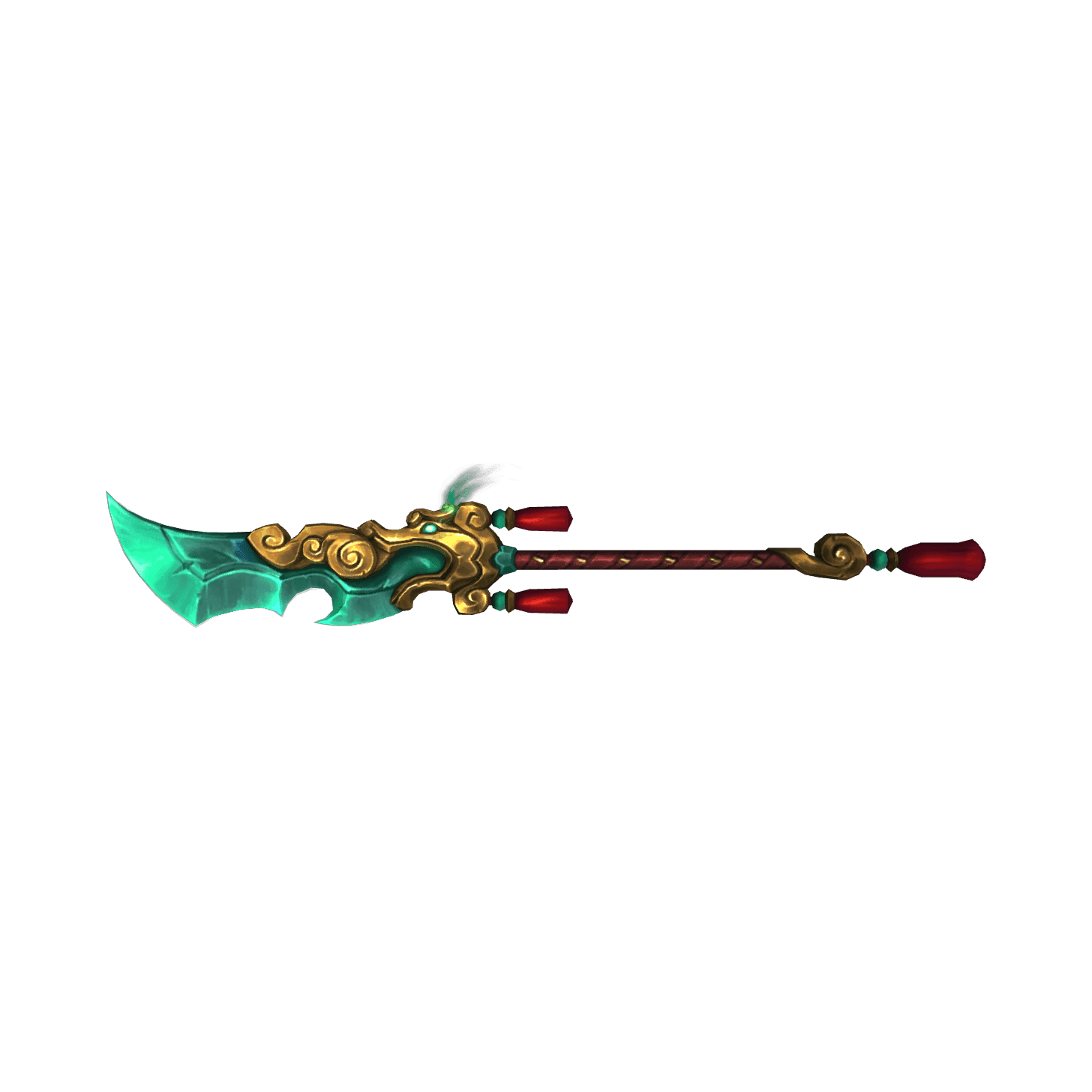 Jade Lunar Polearm