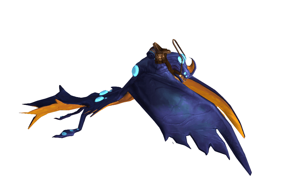 Mantarraya de maná reluciente