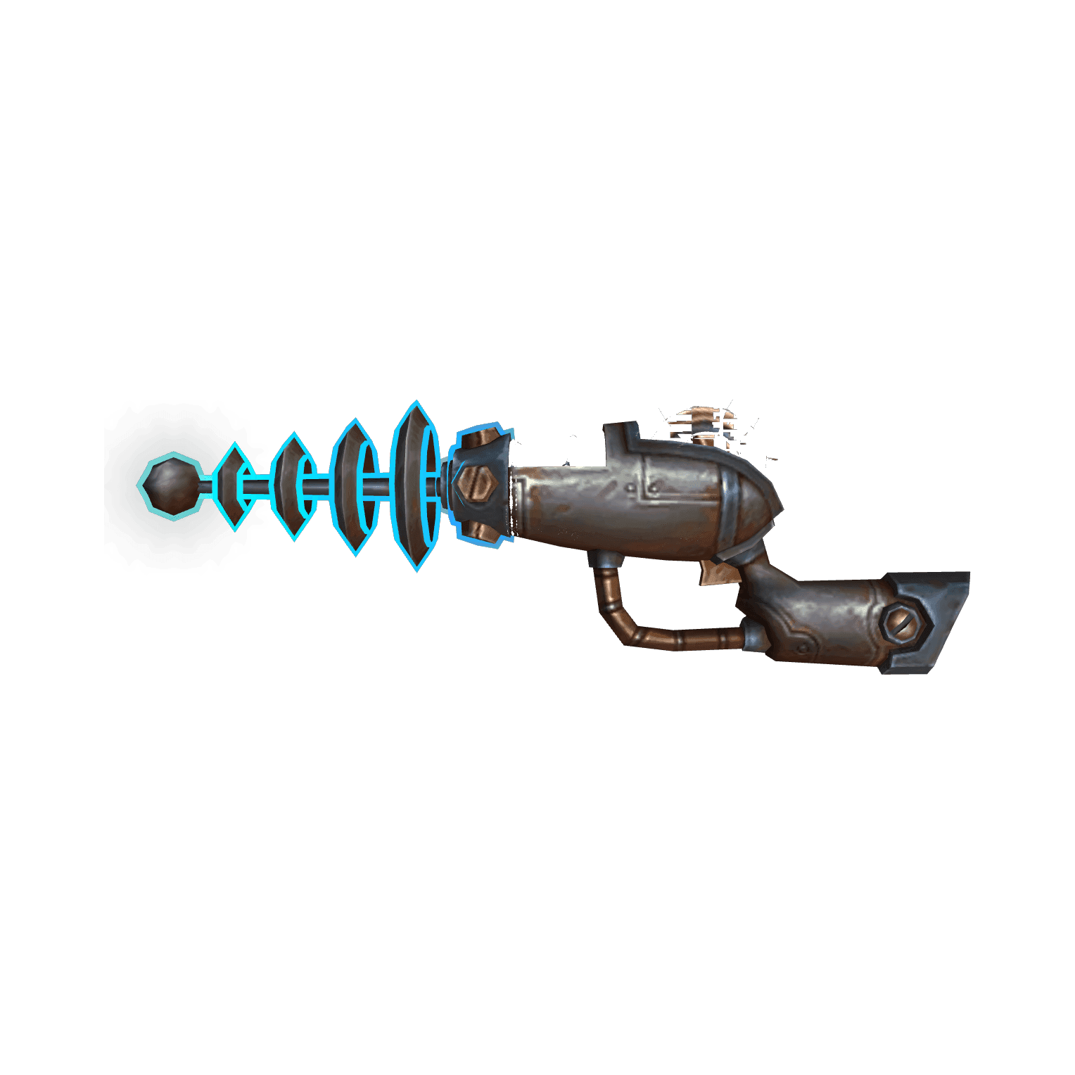 Light Auto-Stabilizing Energy Rifle