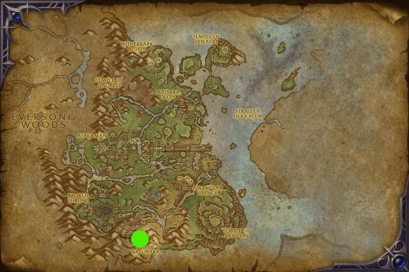 Convenient Wrench location map