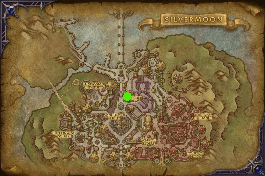 Jewelcrafting trainer in Silvermoon City