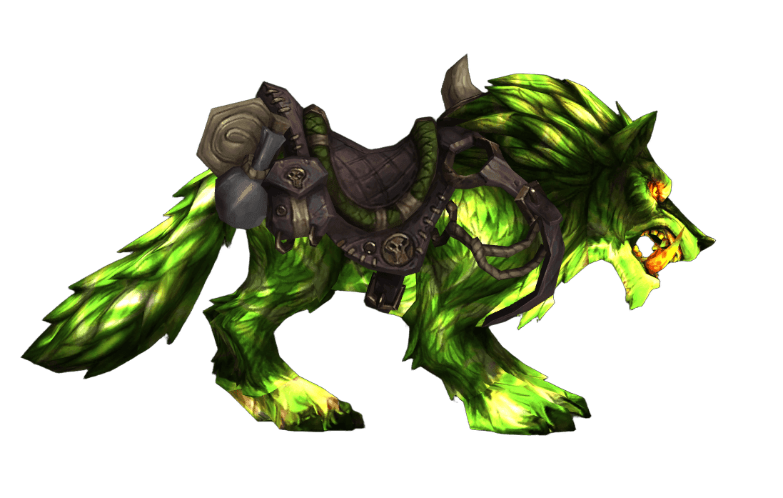 Lodernder Terrorwolf