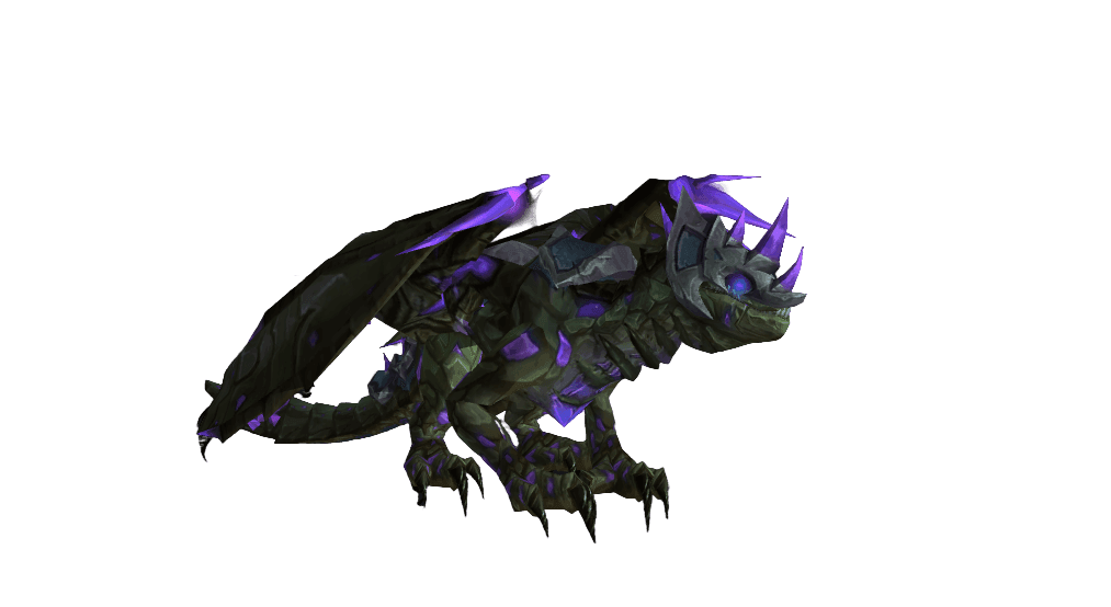 Rédeas do draco de pedra fosforescente