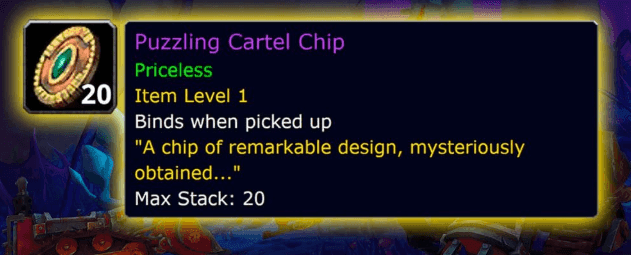 Puzzling Cartel Chip