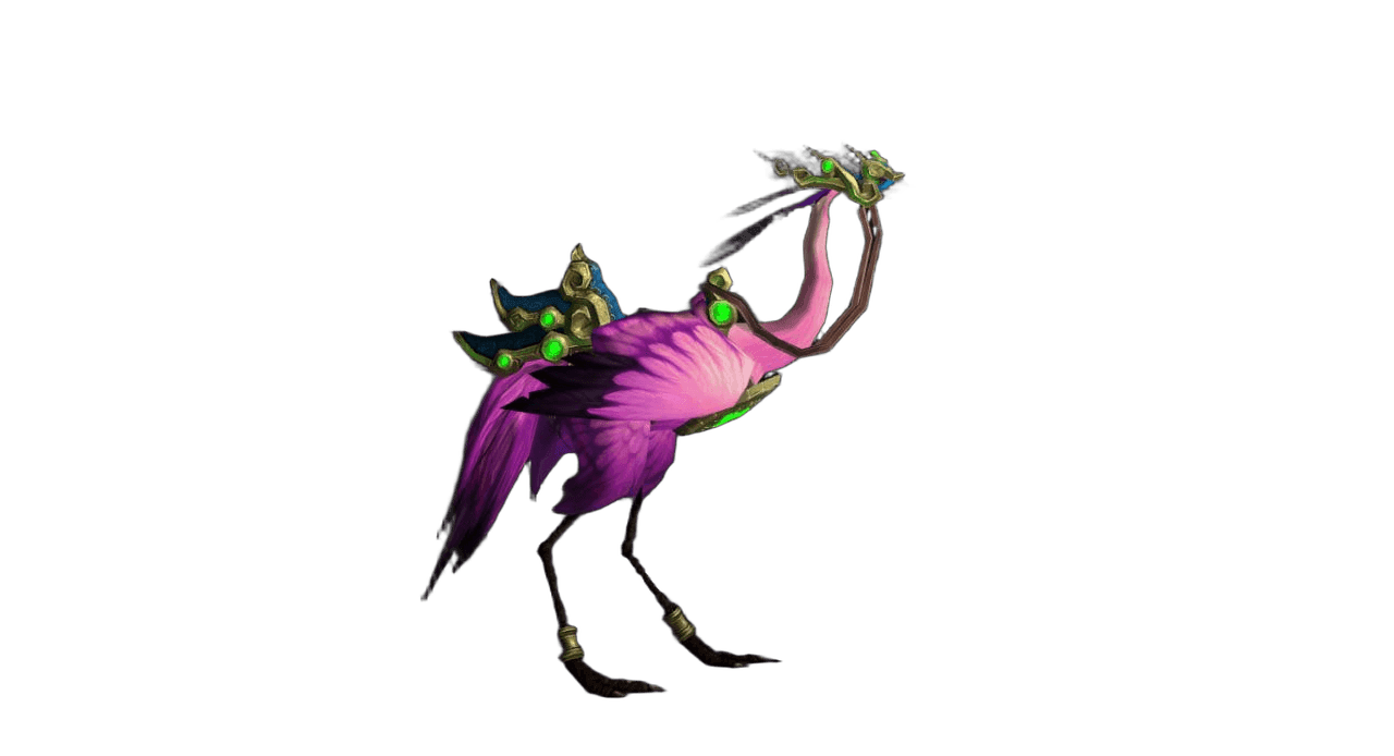 Reins of the Rose Riding Crane
