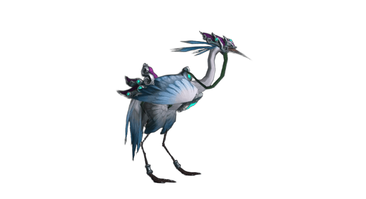 Reins of the Silver Riding Crane