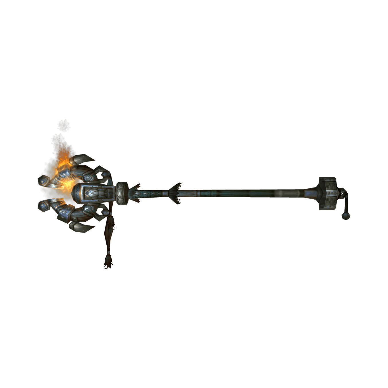 Серебристый сильванский посох