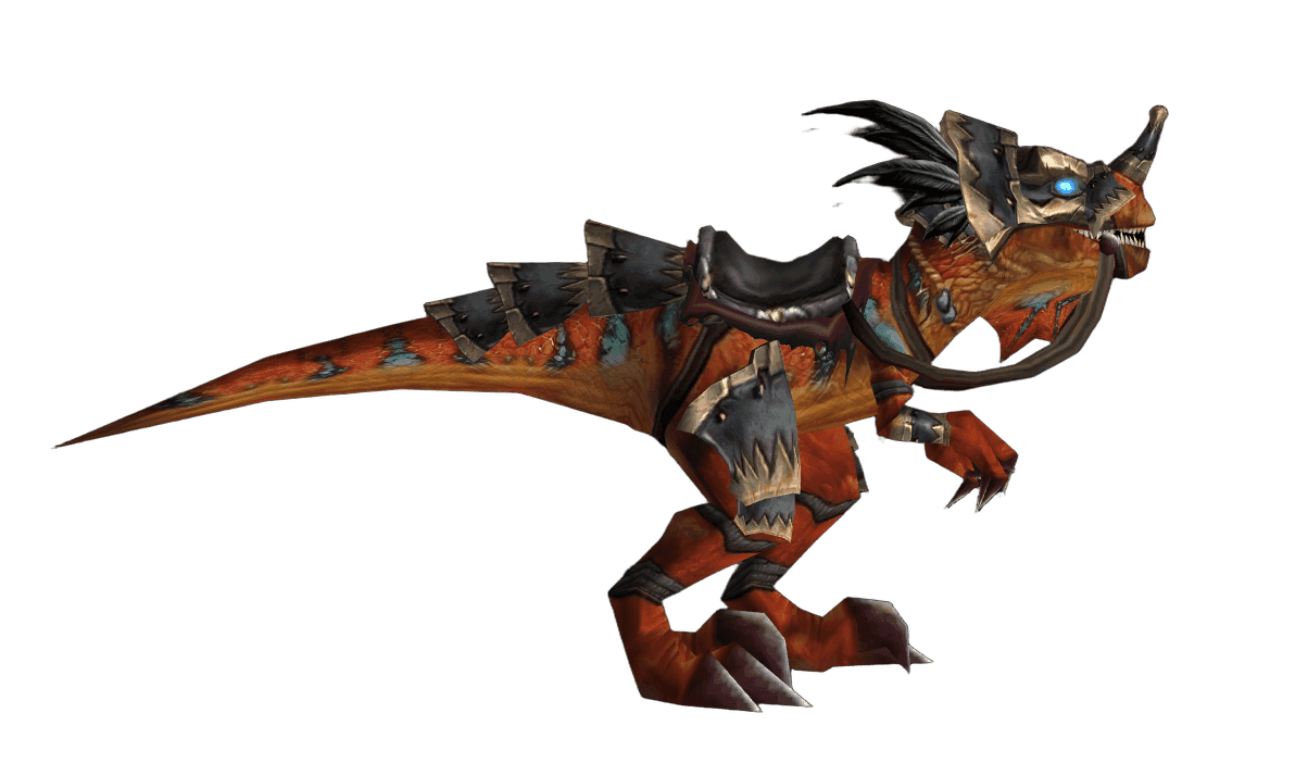 Raptor naranja veloz