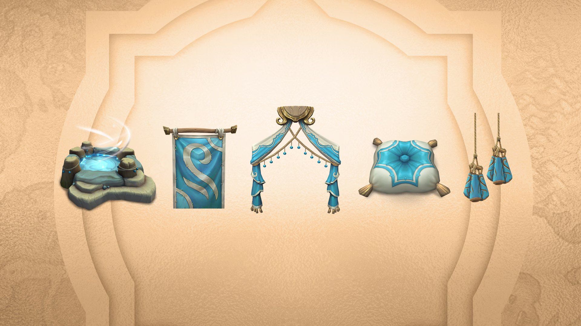 Skyborne-style decor items for the housing system